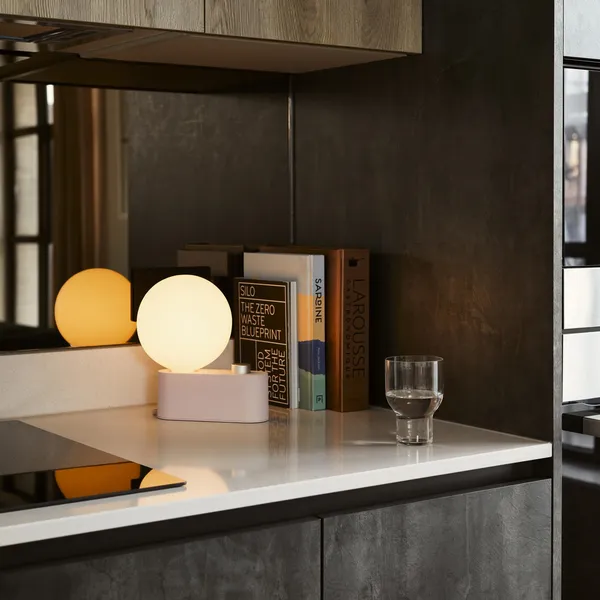 Alumina Table Lamp Pink M. Sphere IV