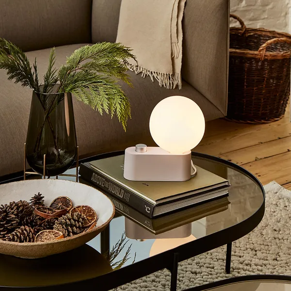 Alumina Table Lamp Pink M. Sphere IV