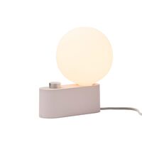 Alumina Tischlampe Rosa mit Kugel IV