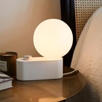Alumina Tafellamp Wit M. Sphere IV