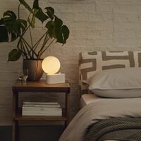 Alumina Tafellamp Wit M. Sphere IV