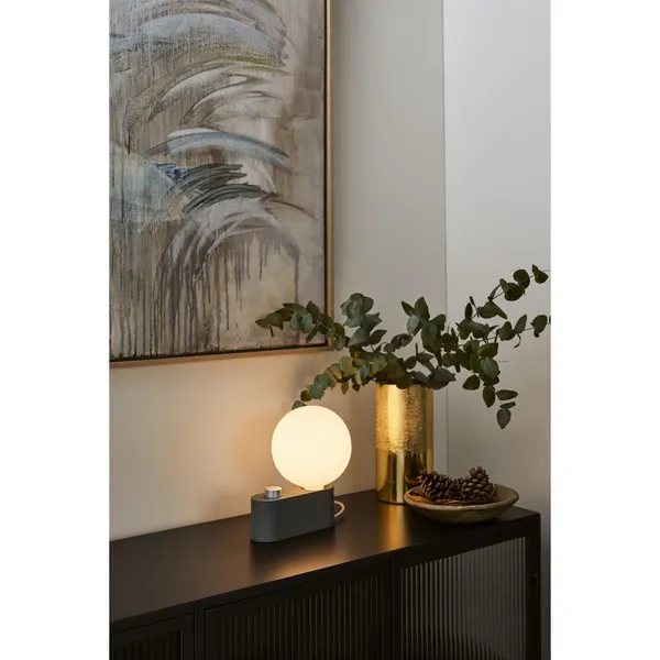 Alumina Table Lamp Black M. Sphere IV