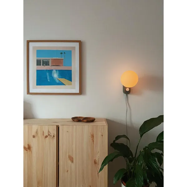 Alumina Table Lamp Black M. Sphere IV