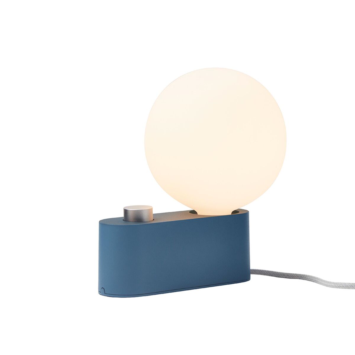 Lampe à Poser Alumina Bleu avec Sphère IV