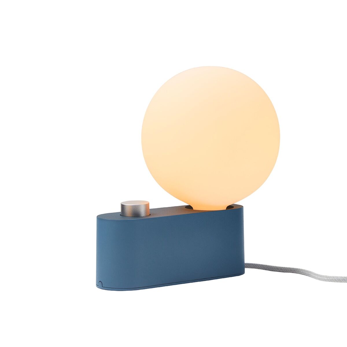 Lampe à Poser Alumina Bleu avec Sphère IV