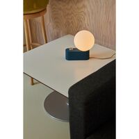 Lampe à Poser Alumina Bleu avec Sphère IV