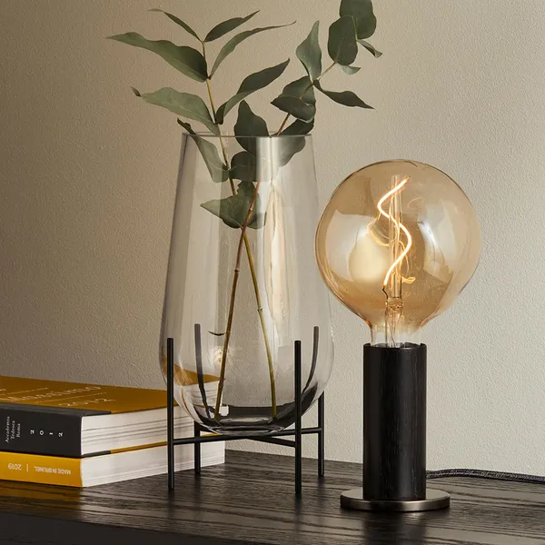 Knuckle Bordlampe Eik Sort