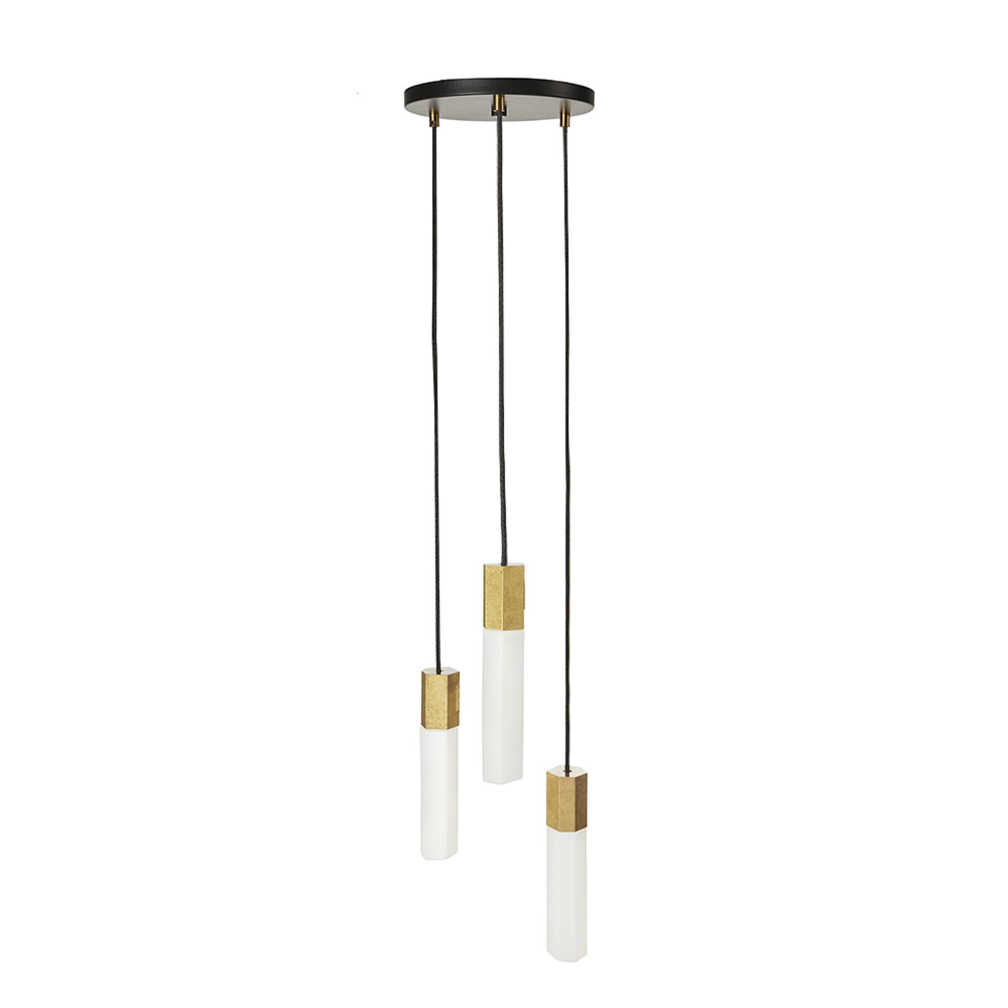 Basalt Triple Pendulum Brass
