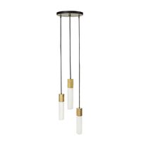 Basalt Triple Pendel Messing