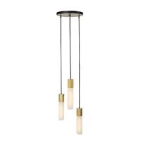 Basalt Triple Pendel Messing