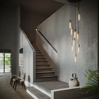 Basalt Triple Pendel Messing