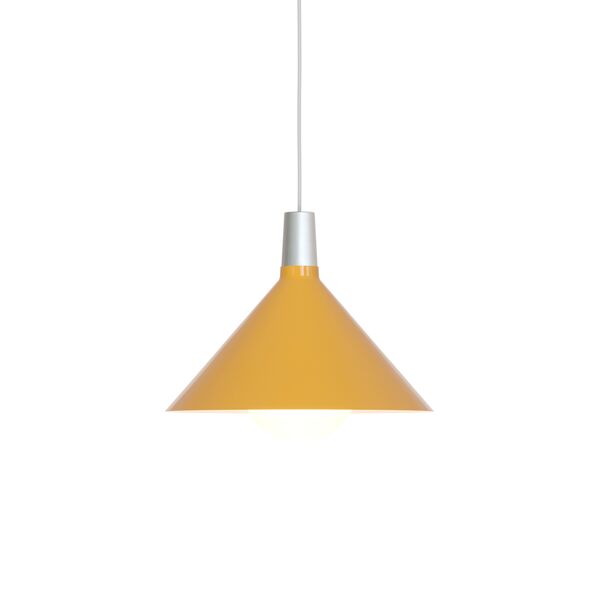Lampadario Bower Ø36 Giallo