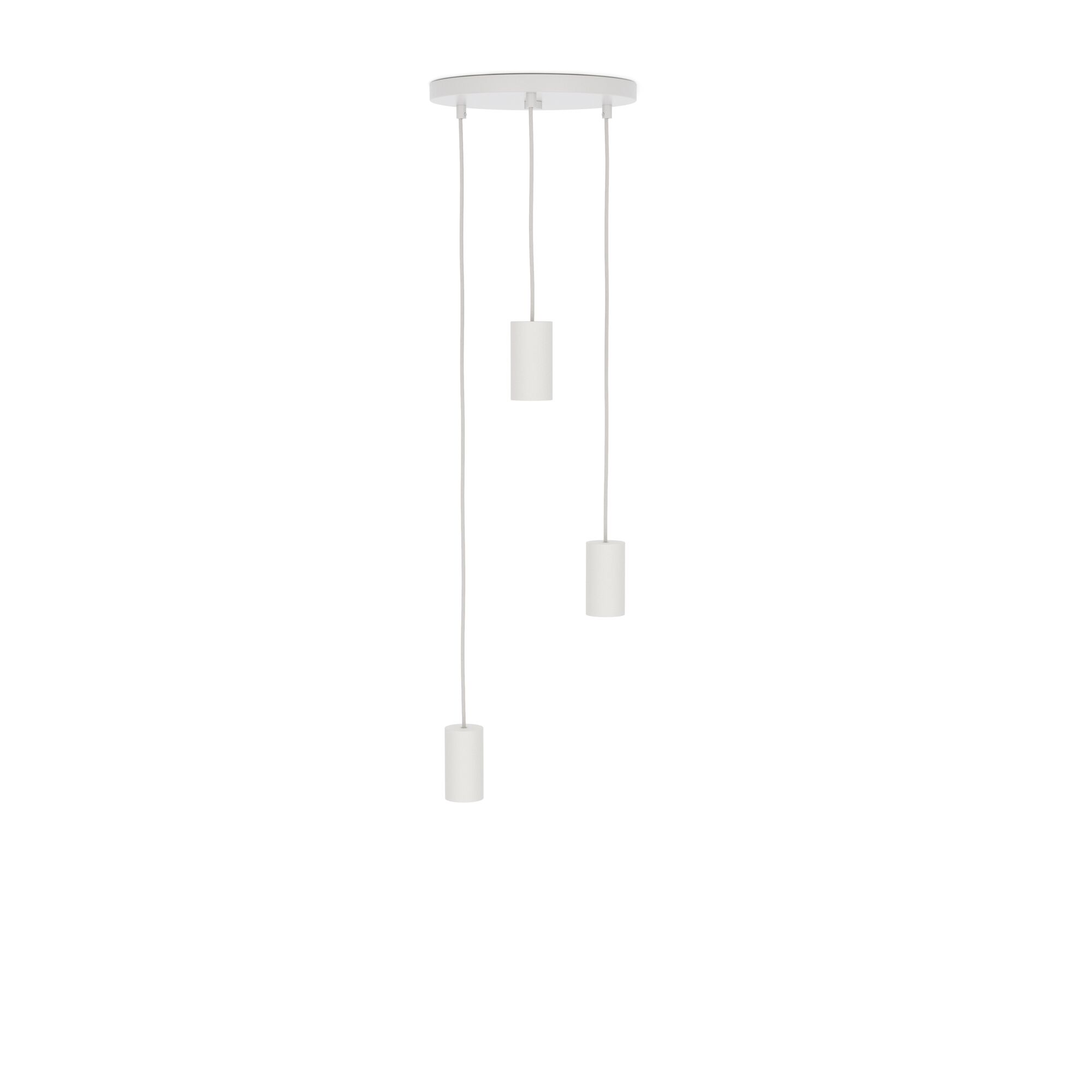 Alumina Triple Taklampa Chalk