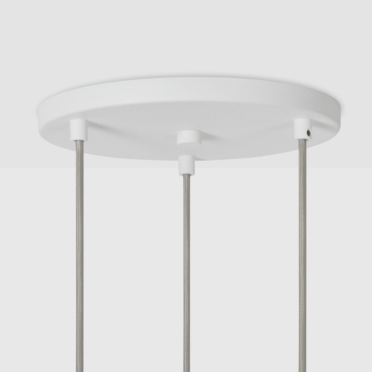 Alumina Triple Pendant Chalk