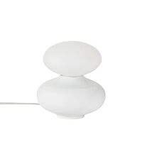 Reflection Oval Table Lamp White