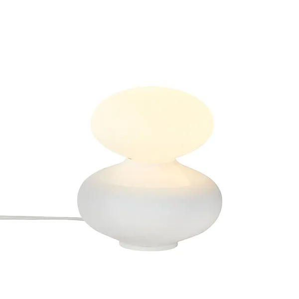 Reflection Oval Table Lamp White