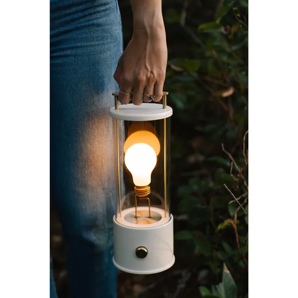 The Muse Portable Lamp Candlenut White