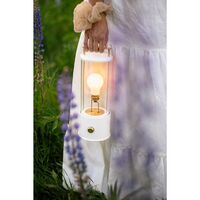 The Muse Portable Lamp Candlenut White