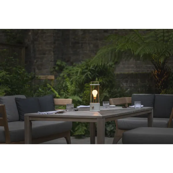 The Muse Portable Lamp Candlenut White