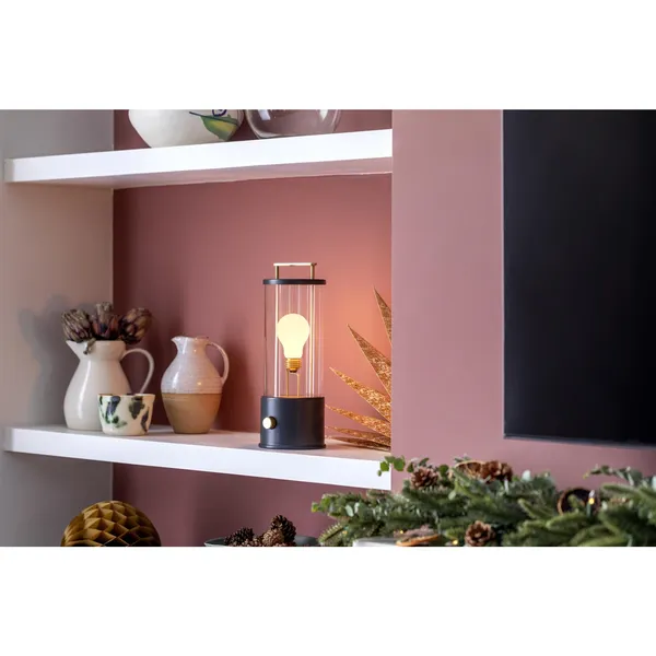 The Muse Portable Lamp Hackles Black