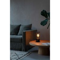 The Muse Portable Lamp Hackles Black