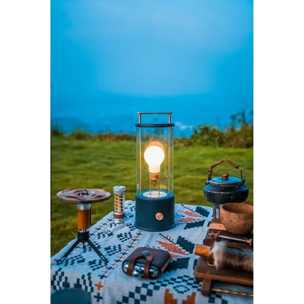 The Muse Portable Lamp Hackles Black