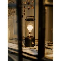 The Muse Portable Lamp Hackles Black