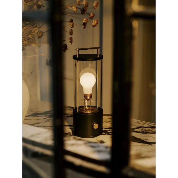 The Muse Portable Lamp Hackles Black