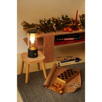 The Muse Portable Lamp Hackles Black