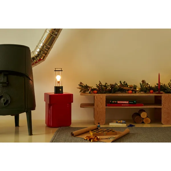 The Muse Portable Lamp Hackles Black