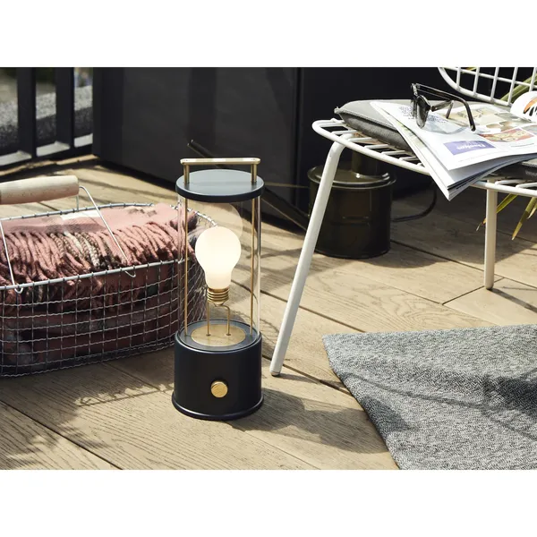The Muse Portable Lamp Hackles Black