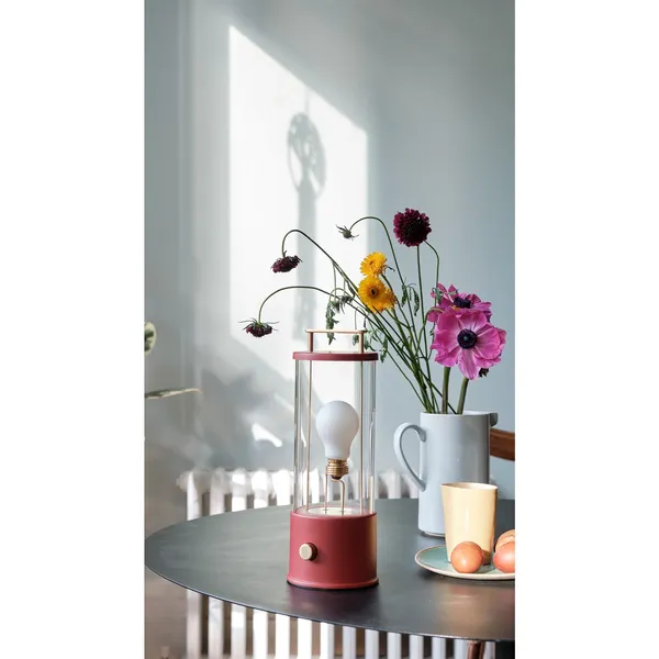The Muse Portable Lamp Pomona Red