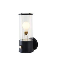 The Muse Wall Lamp Hackles Black