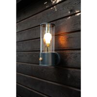 The Muse Wall Lamp Hackles Black