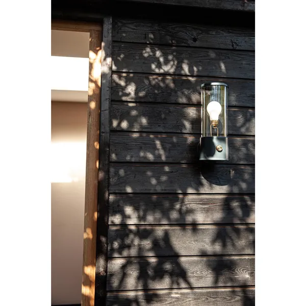 The Muse Wall Lamp Hackles Black