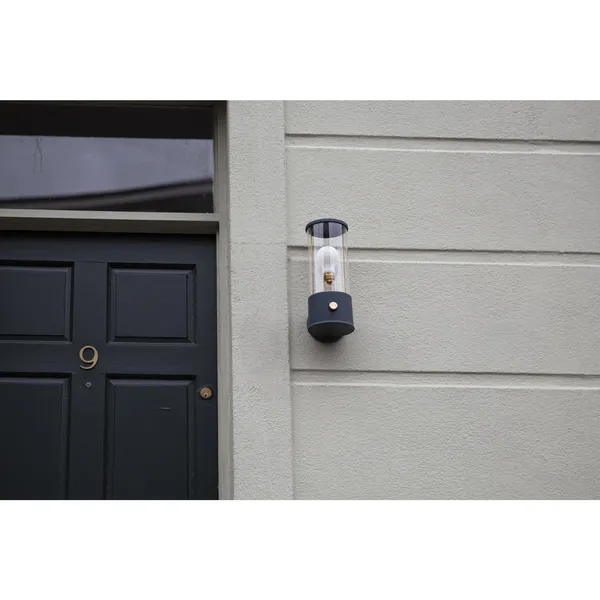 The Muse Wall Lamp Hackles Black