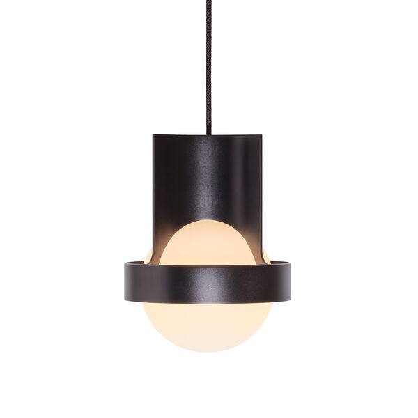 Loop Pojedyncza Duża Lampa Wisząca Ciemnoszara z Kulą IV