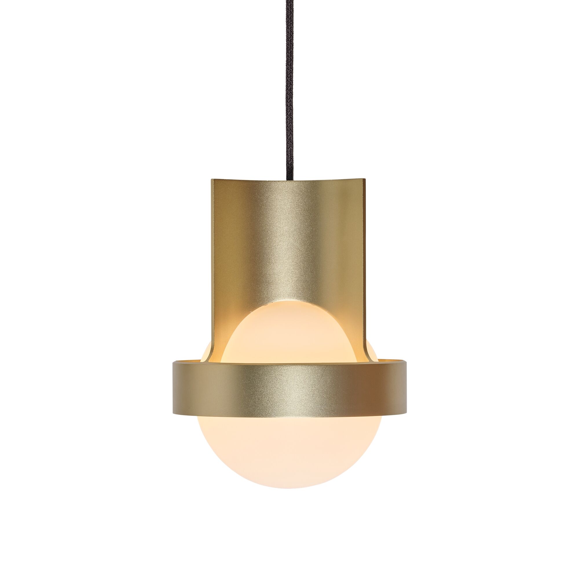 Loop Single Taklampa Stor Gold with Sf&auml;rIV