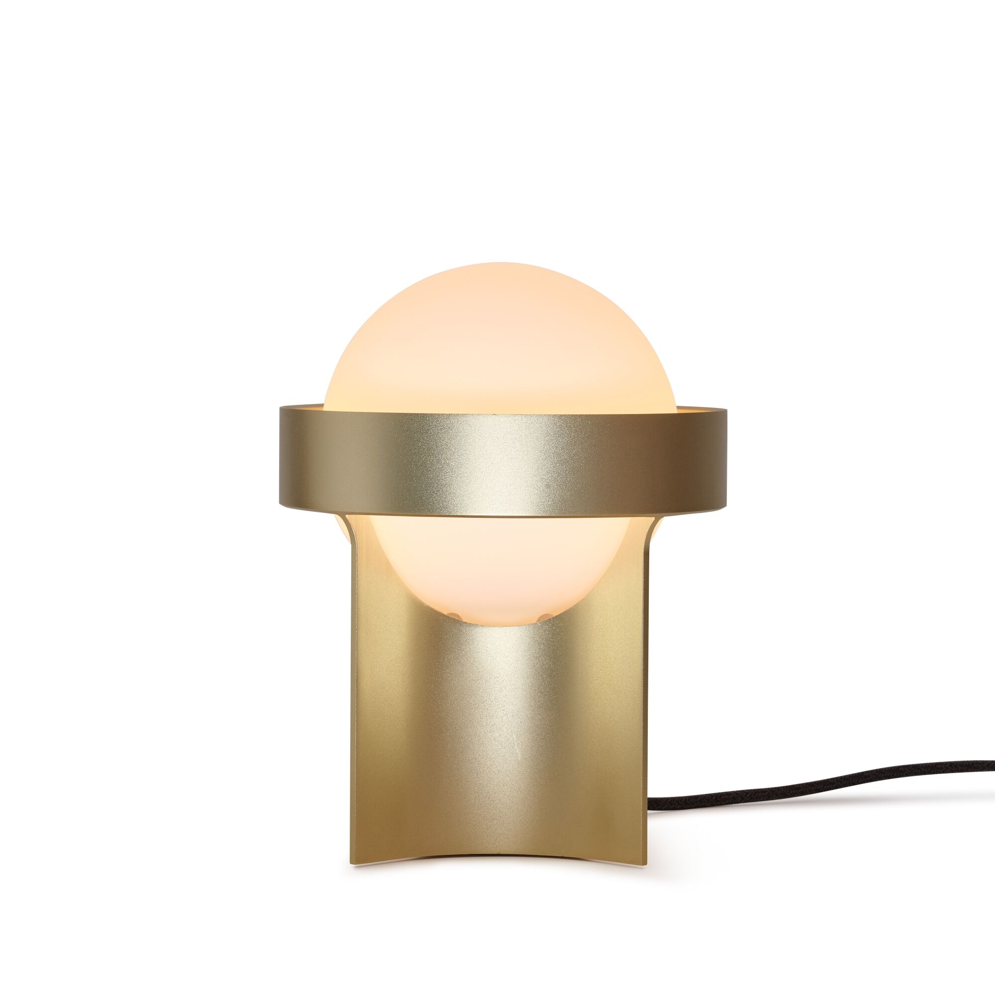 Loop Bordslampa Stor Guld med Sf&auml;r IV
