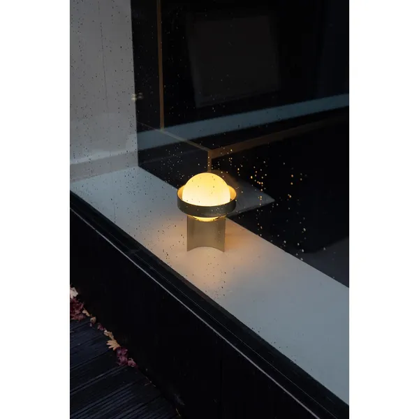 Loop Duża Lampa Stołowa Złota z Kulą IV