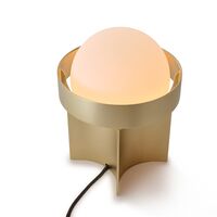 Loop Duża Lampa Stołowa Złota z Kulą IV