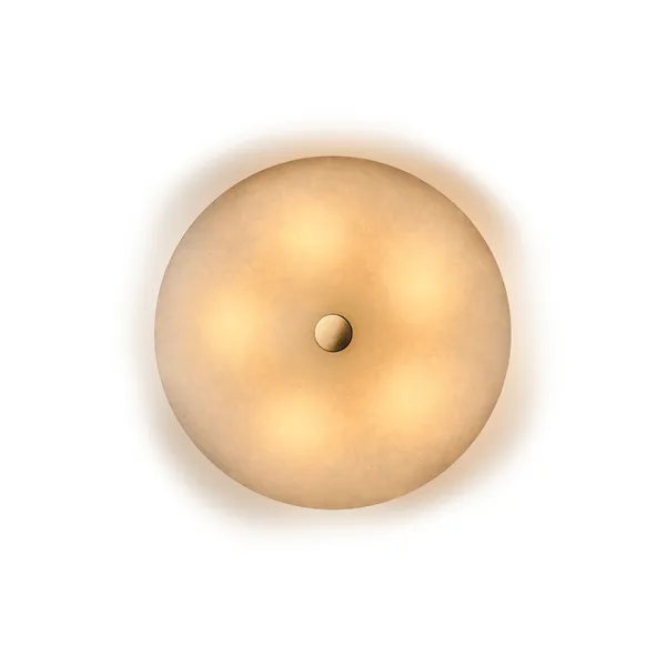 Magma Væg/Loftlampe Solid Messing