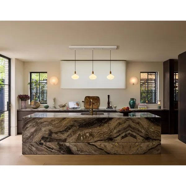 Magma Wall Lamp Solid Brass