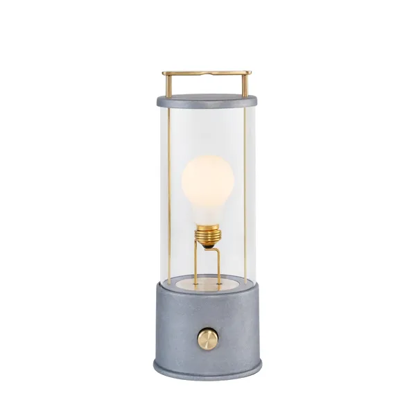 The Muse Portable Lamp Raw Aluminum