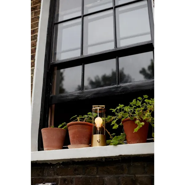 The Muse Portable Lamp Solid Brass