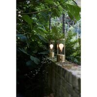 The Muse Portable Lamp Solid Brass