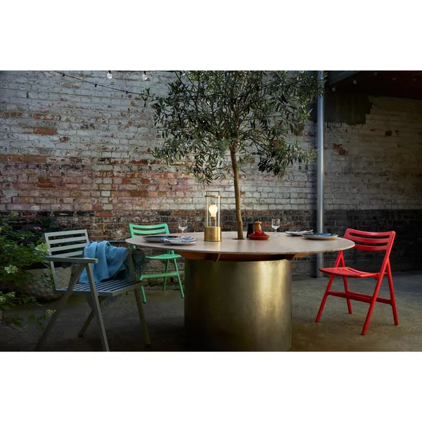 The Muse Portable Lamp Solid Brass