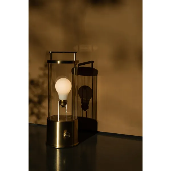 The Muse Portable Lamp Solid Brass