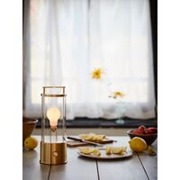 The Muse Portable Lamp Solid Brass