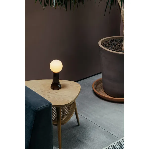 Shore Table Lamp Bottle Brown